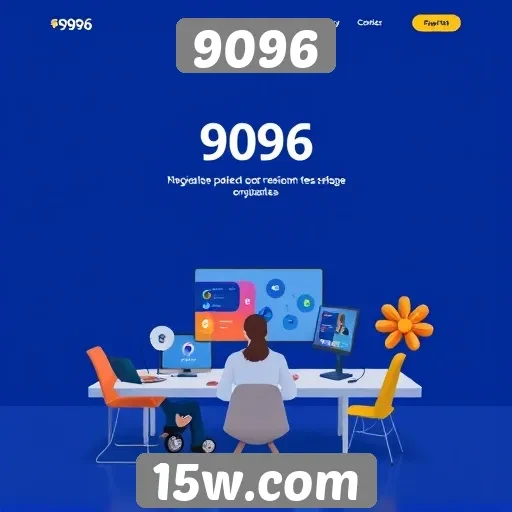Experiência de usuário no site 9096 em destaque